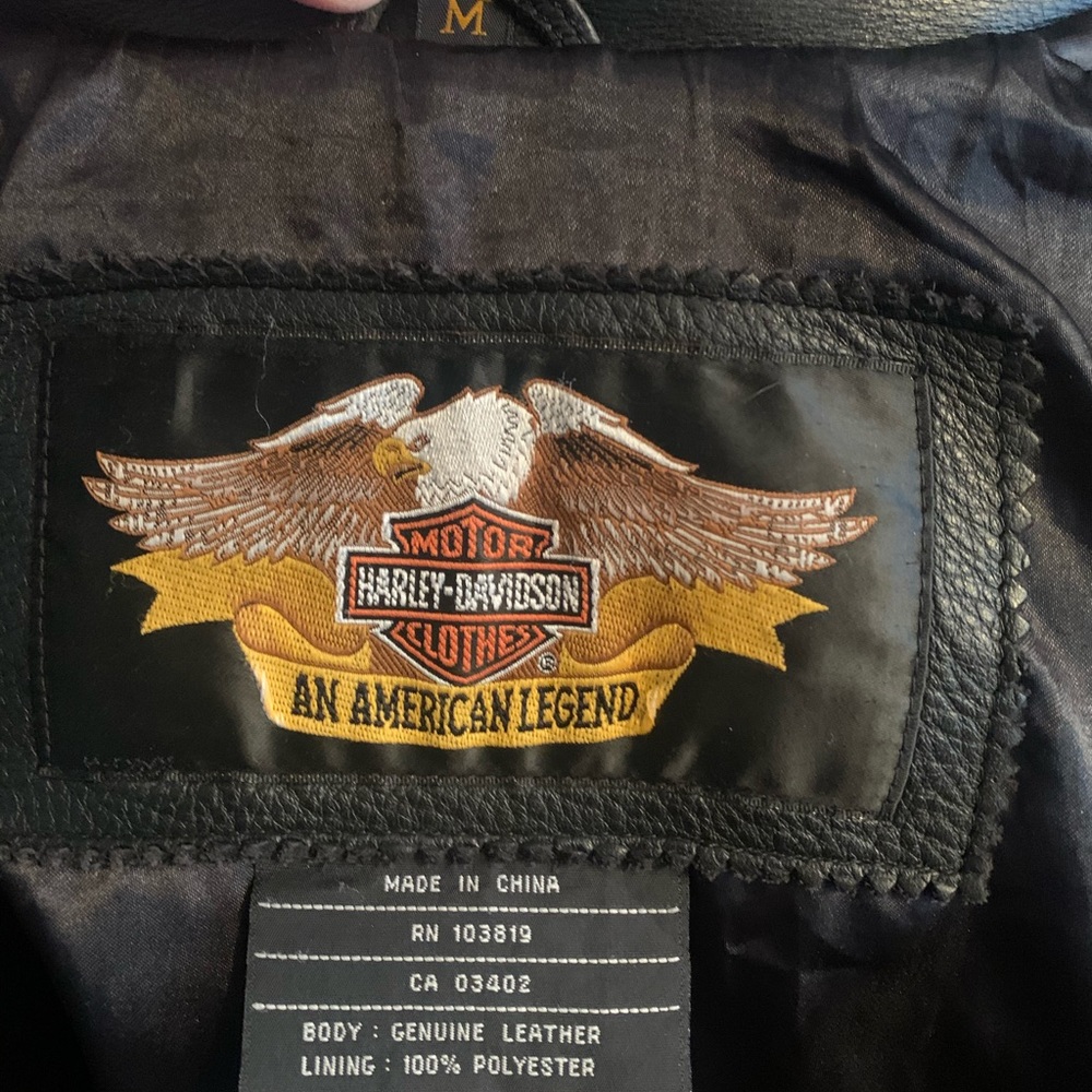 Harley Davidson 100th anniversary leather jacket